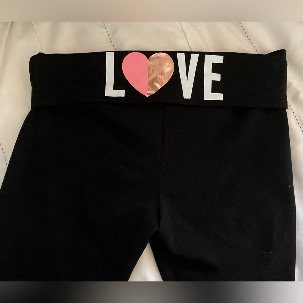 Victoria’s Secret Fold Over Flare Yoga Pants Leggings